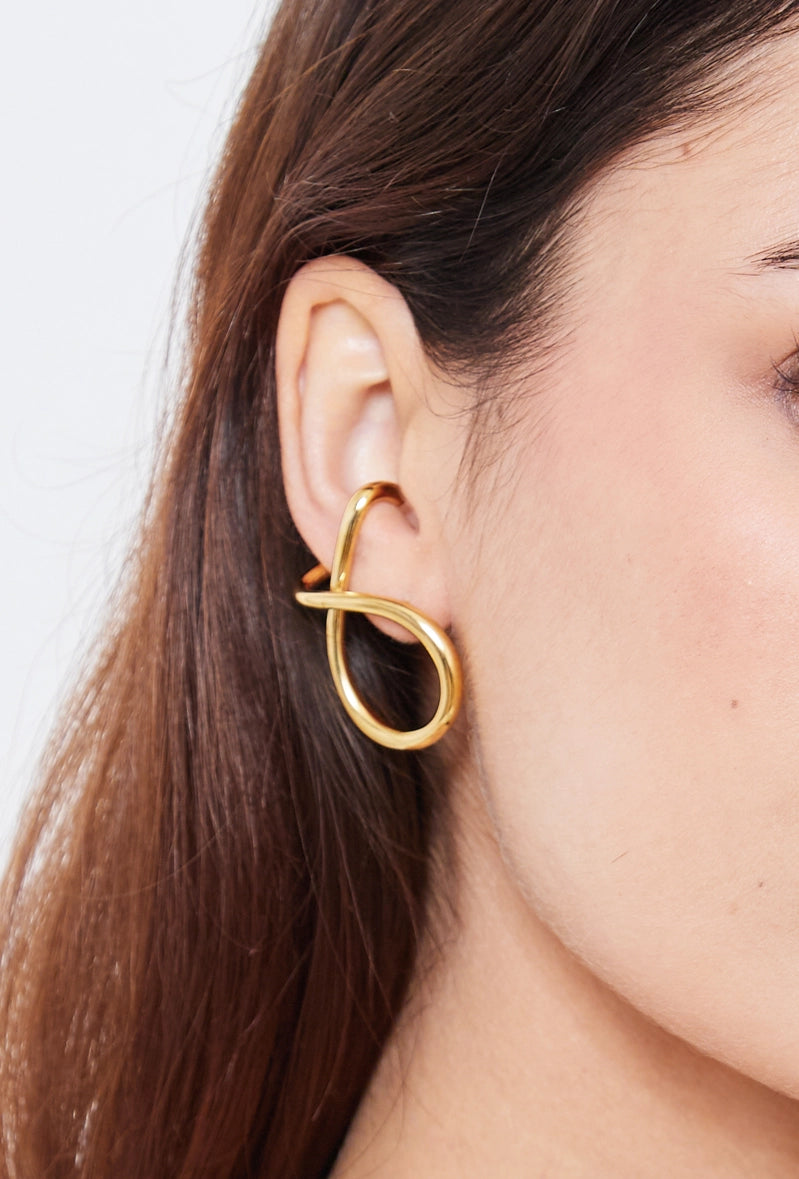 Pendientes Nudo Dorado