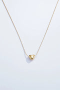 Collier mini cœur doré