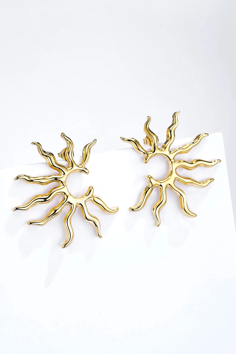 Pendientes Sol Dorados