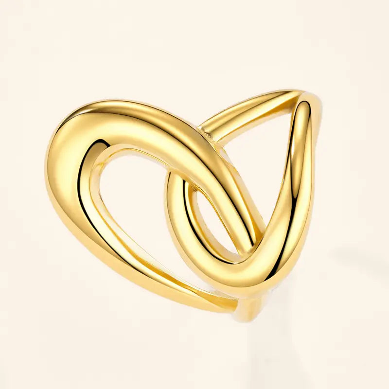 Anillo Infinito Dorado