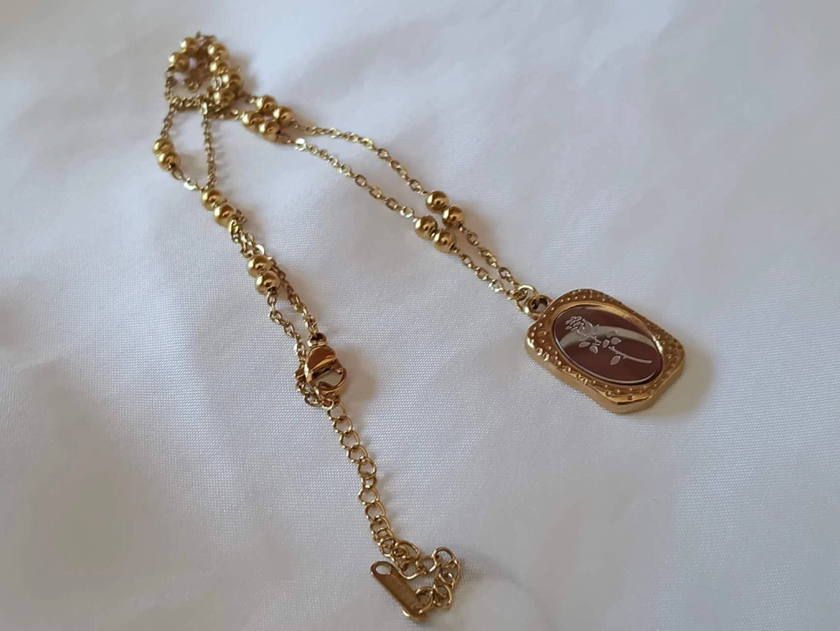 Collar de Flor Espejo