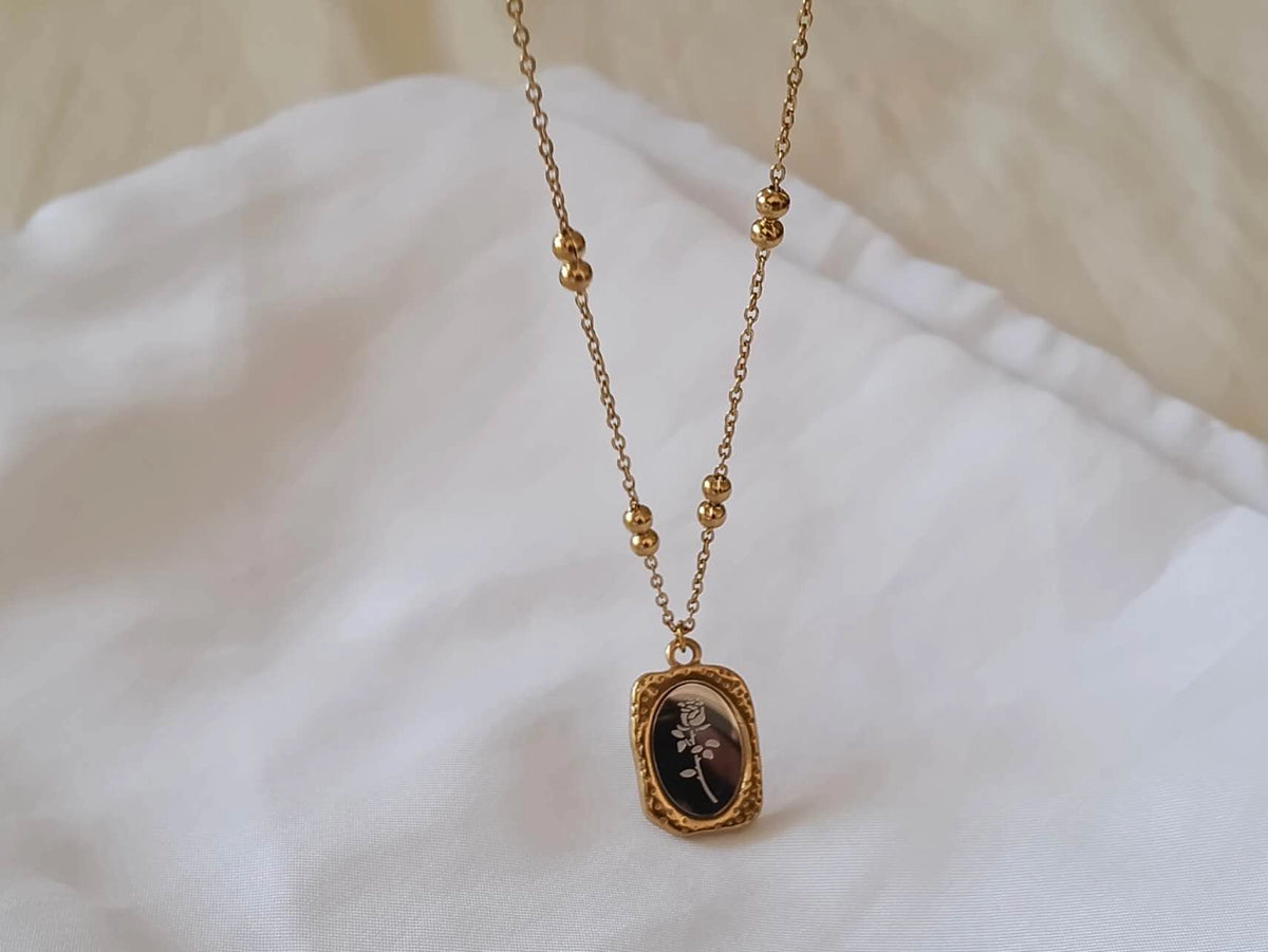 Collar de Flor Espejo