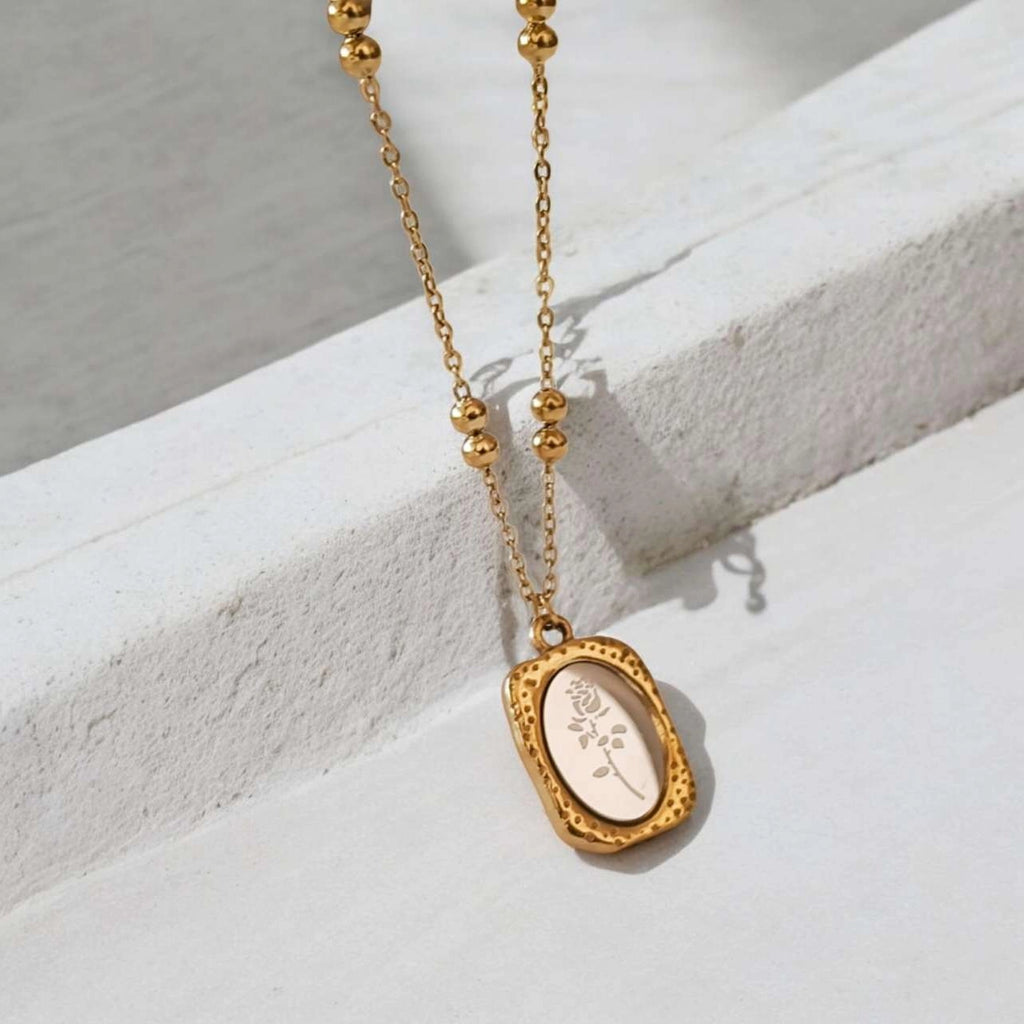 Collar de Flor Espejo